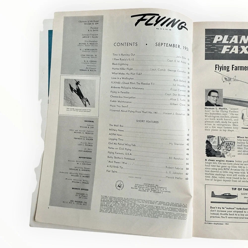 Ziff Davis flying magazine
